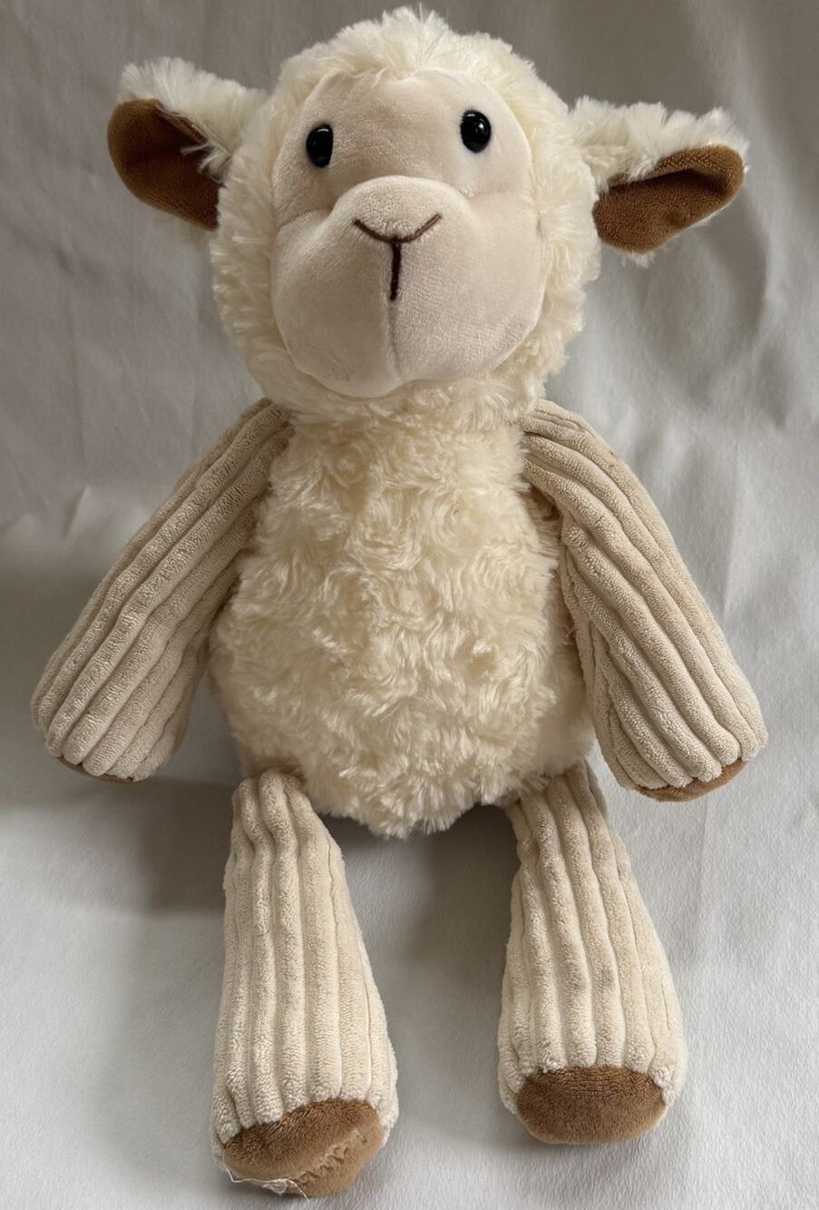 Scentsy Buddy Lenny Lamb Plush Stuffed Animal Retired Zip Closure No Scent Pack